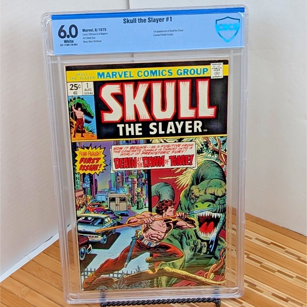 Skull The Slayer #1 Origin & 1st Appearance Marvel Comics 1975 CBCS 6.0 FN